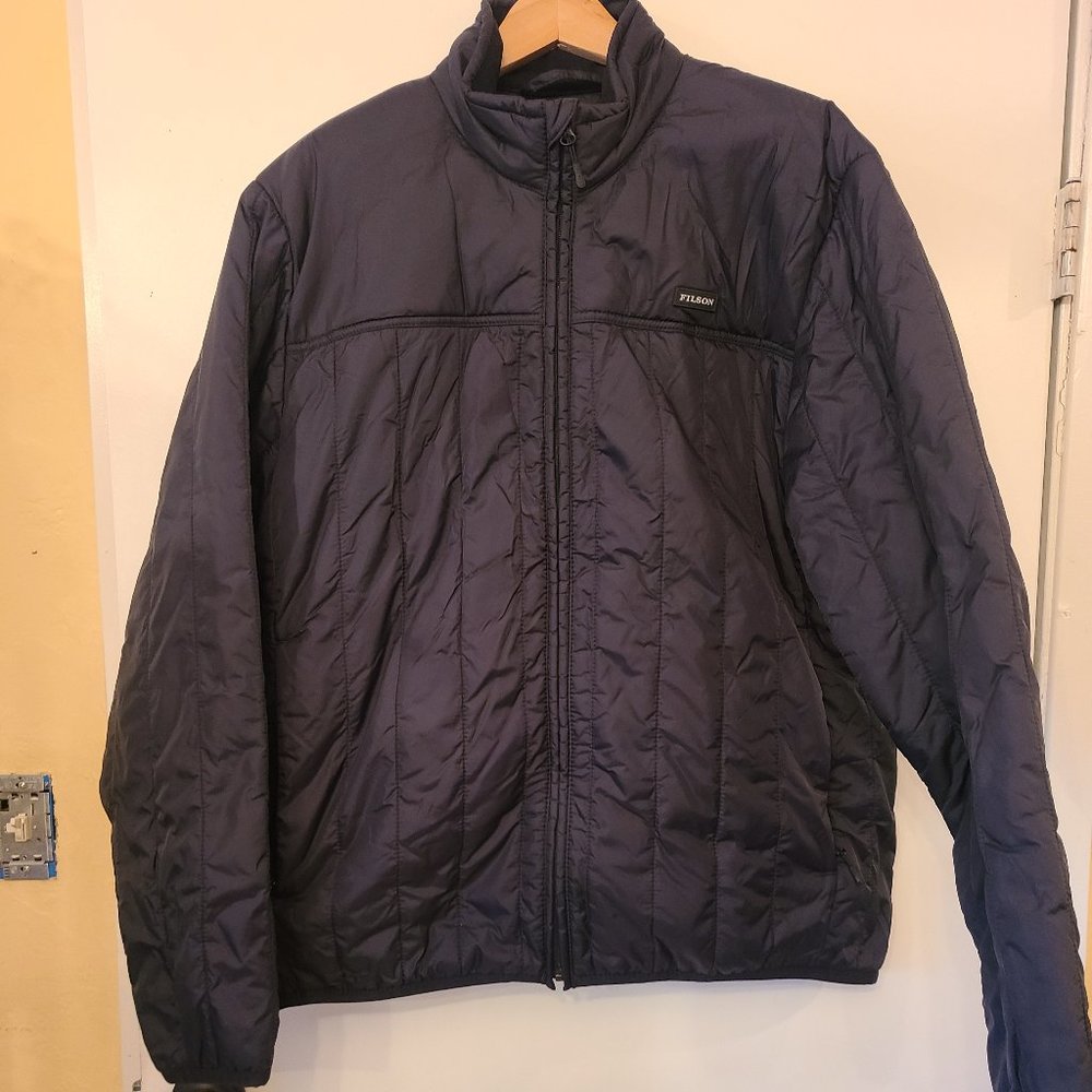 Filson XL Primaloft black jacket
